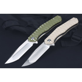 Bolgger Two Colors D2 Blade G10 Handle No Logo Folding Hunting Knife UD407685